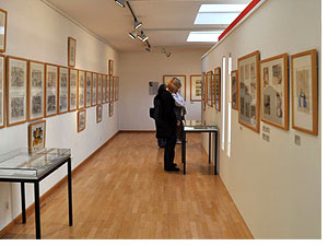 Ausstellung zu Mecki im Kunnstmuseum Erlangen
